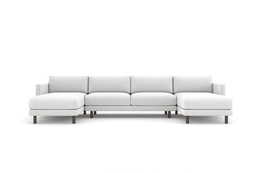 Abbot U-Shaped Double Chaise Sectional
