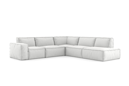 510 Cozy AF Sectional with Bumper (120" x 120",Bumper On Left,40")