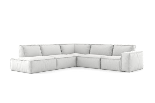 510 Cozy AF Sectional with Bumper (120" x 120",Bumper On Right,40")