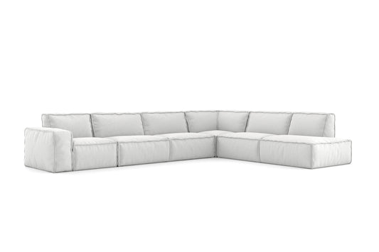 510 Cozy AF XL Sectional with Bumper (120" x 160",Bumper On Left,40")