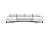 Abbot Bench Seat U-Shaped Double Chaise Sectional