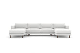 Abbot U-Shaped Double Chaise Sectional