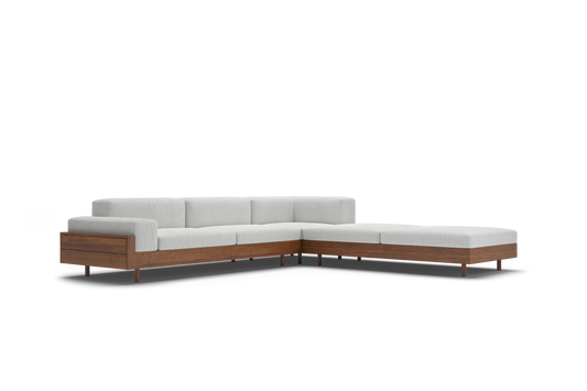 Ibiza Backless Bumper Sectional