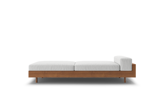 Ibiza Backless One Arm Sofa (89",Right Facing,38")