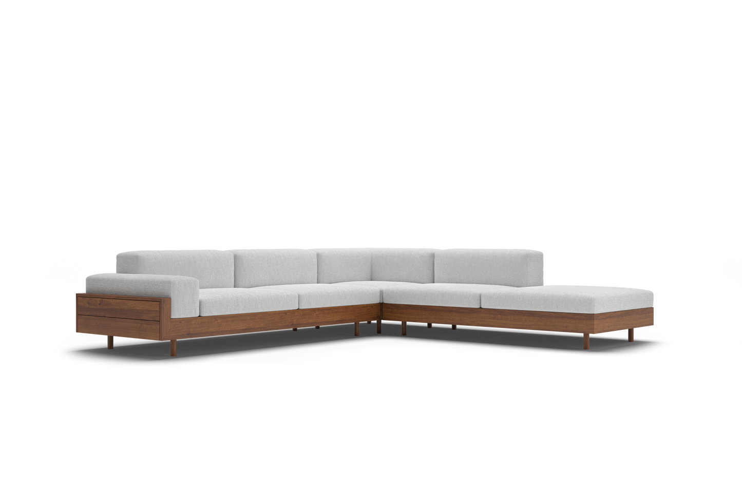 Ibiza Sectional with Bumper