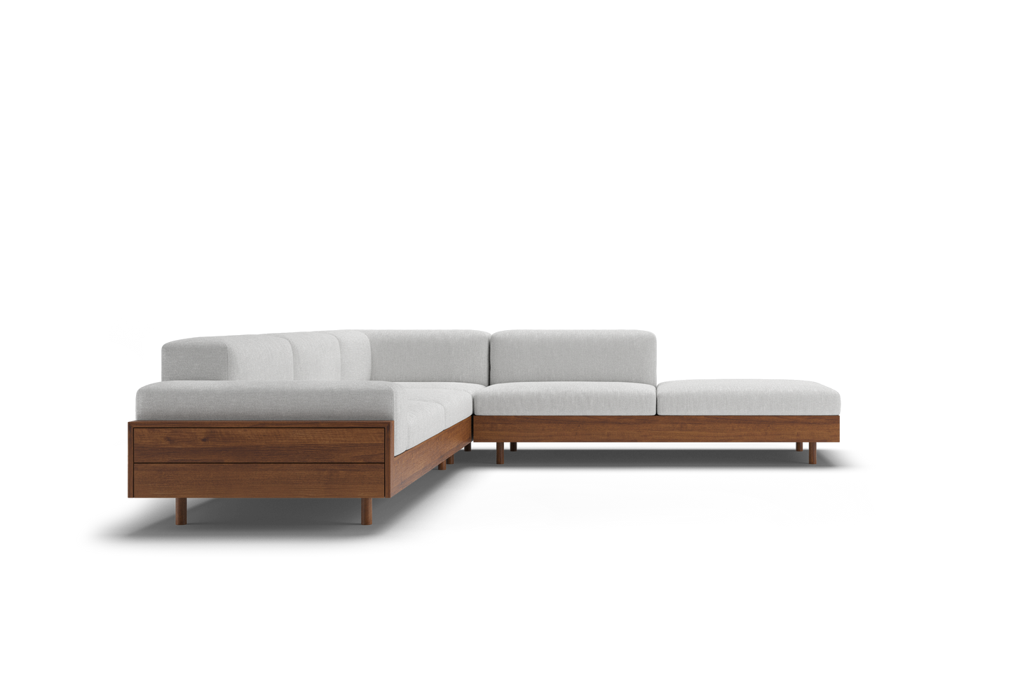 Ibiza Sectional with Bumper