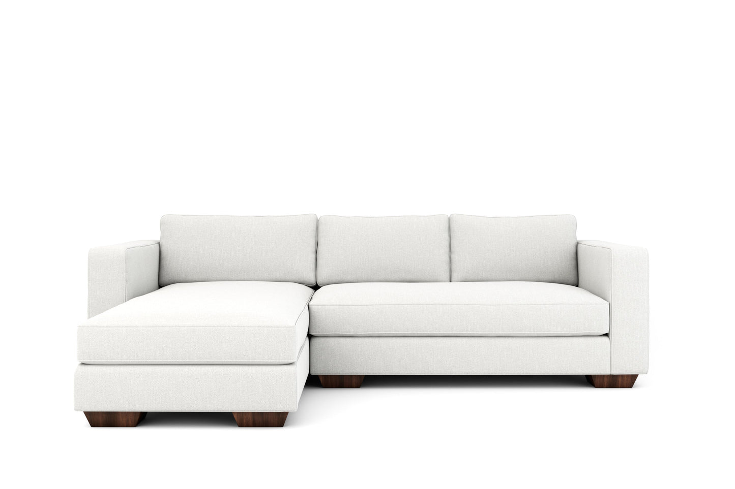 Not Called Frisco Bench Seat Sofa with Chaise (102",Chaise On Right,37")