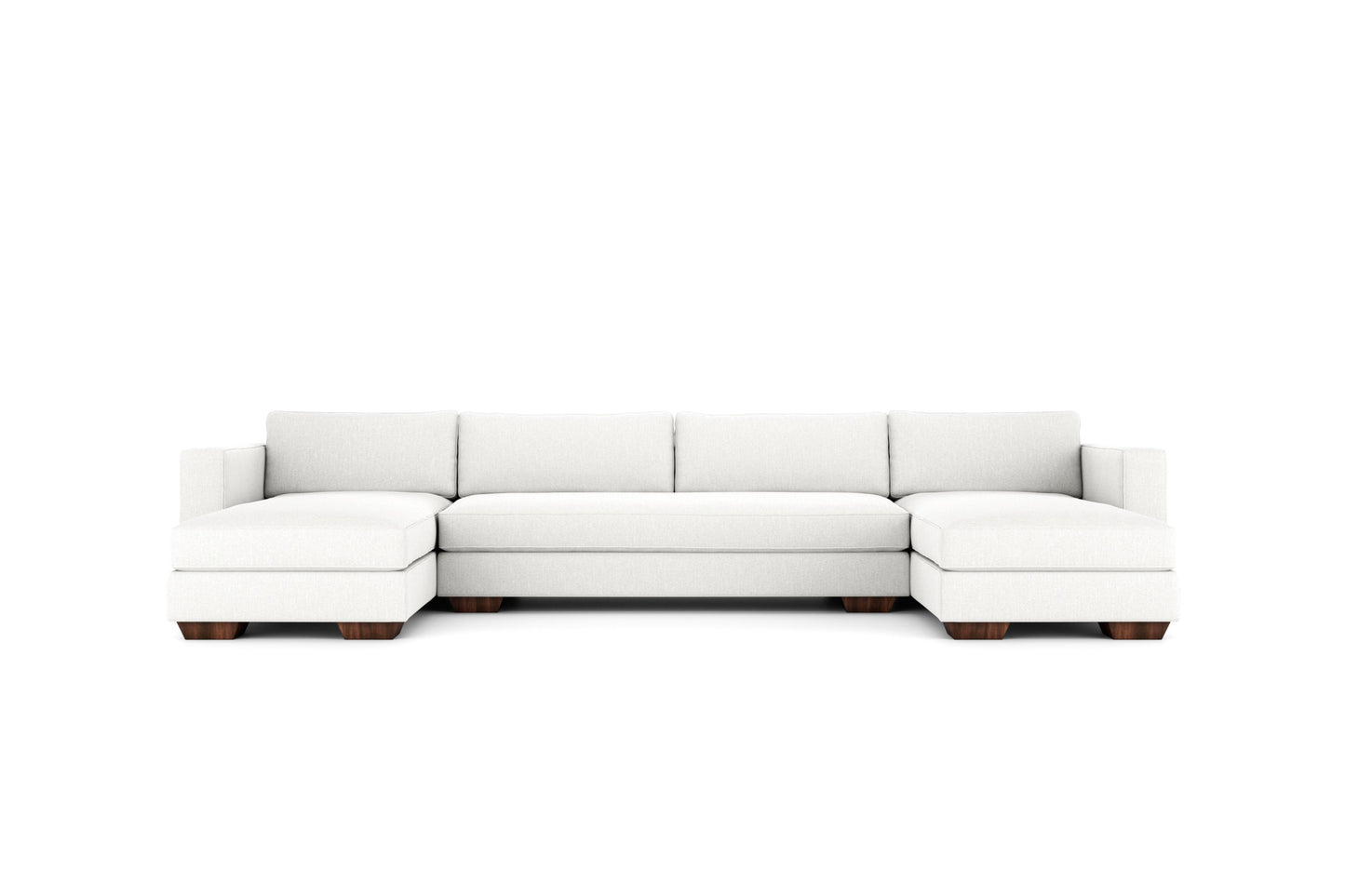 Not Called Frisco Bench Seat U-Shaped Double Chaise Sectional