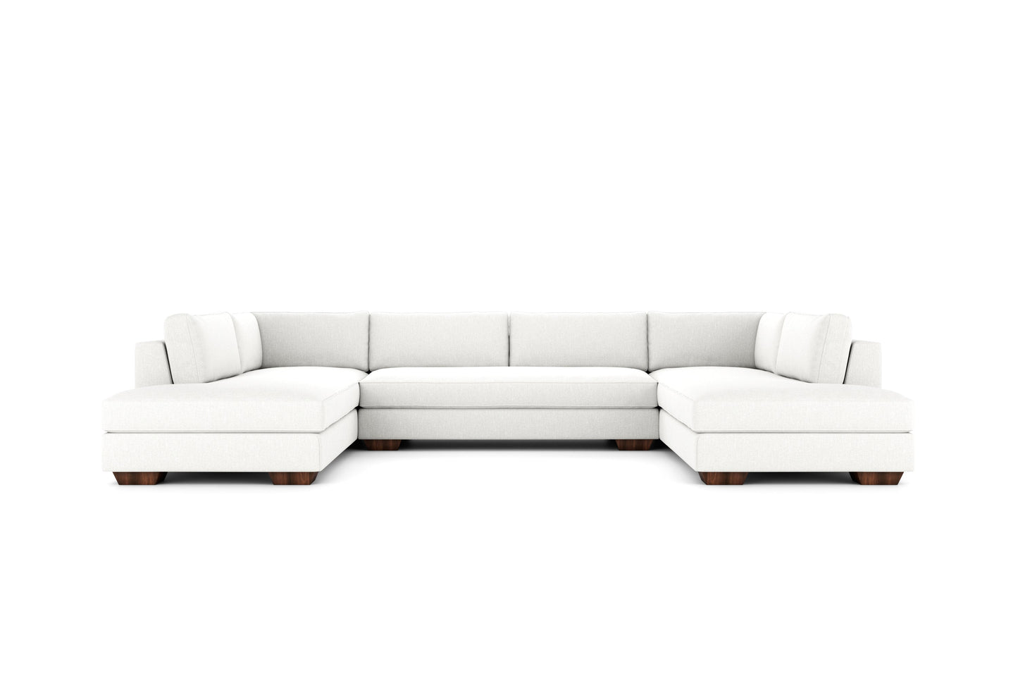 Not Called Frisco Bench Seat U-Shaped Sectional with Bumpers