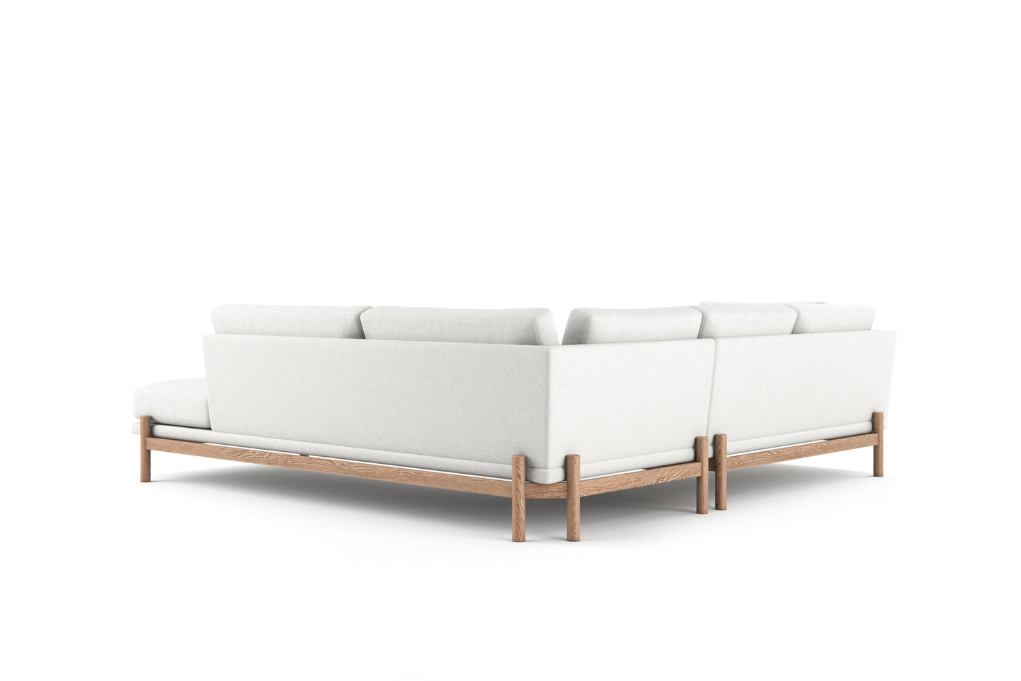 O'side Sectional with Bumper