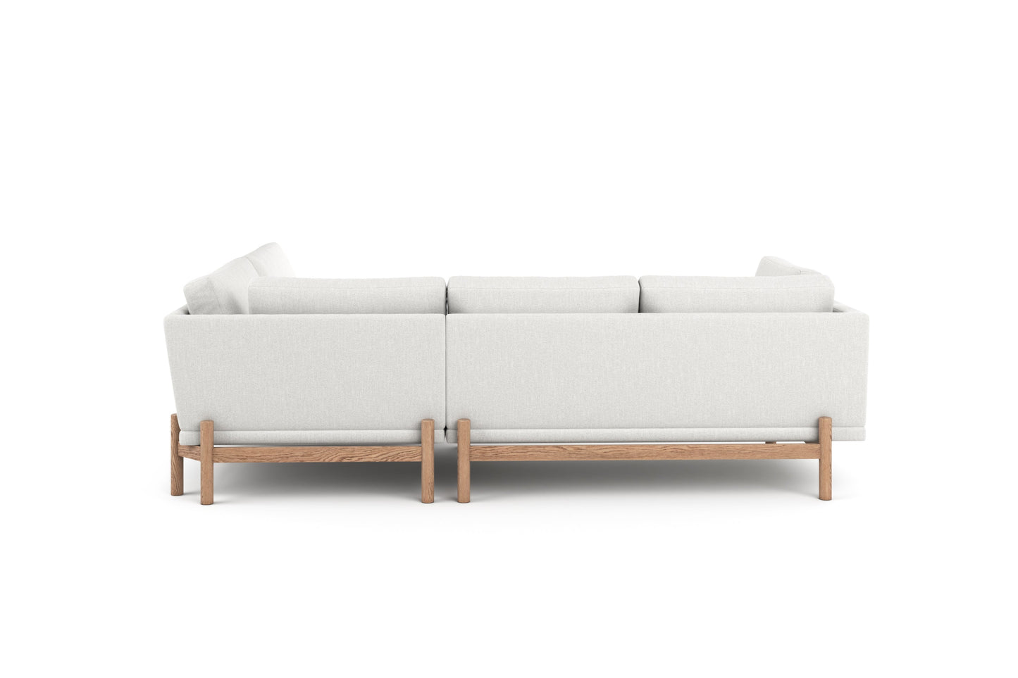 O'side Sectional with Bumper