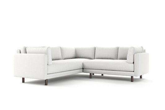 Venice Bench Seat Corner Sectional (126" x 108",Corner On Right,37")