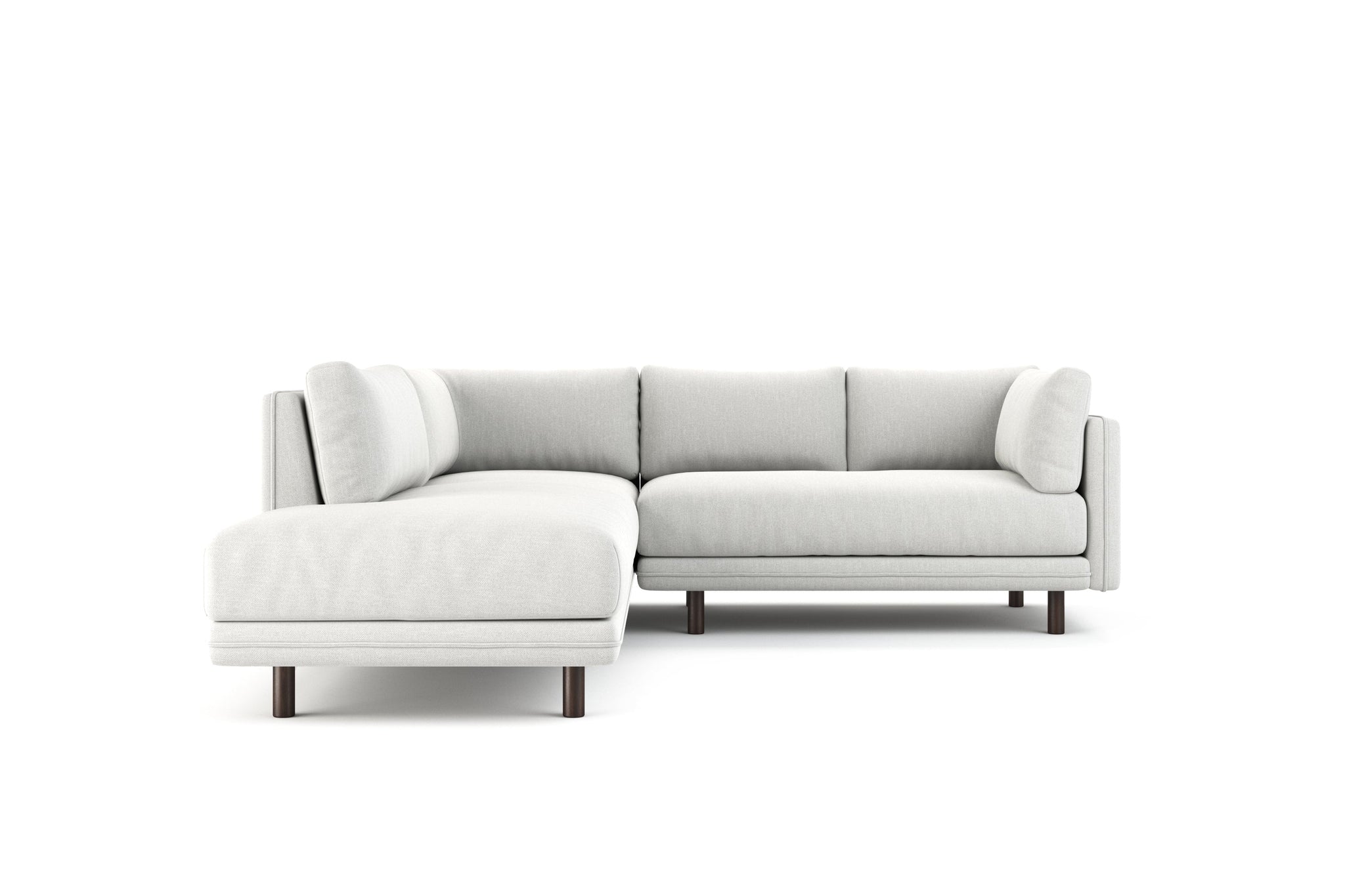 Venice Bench Seat Sectional with Bumper