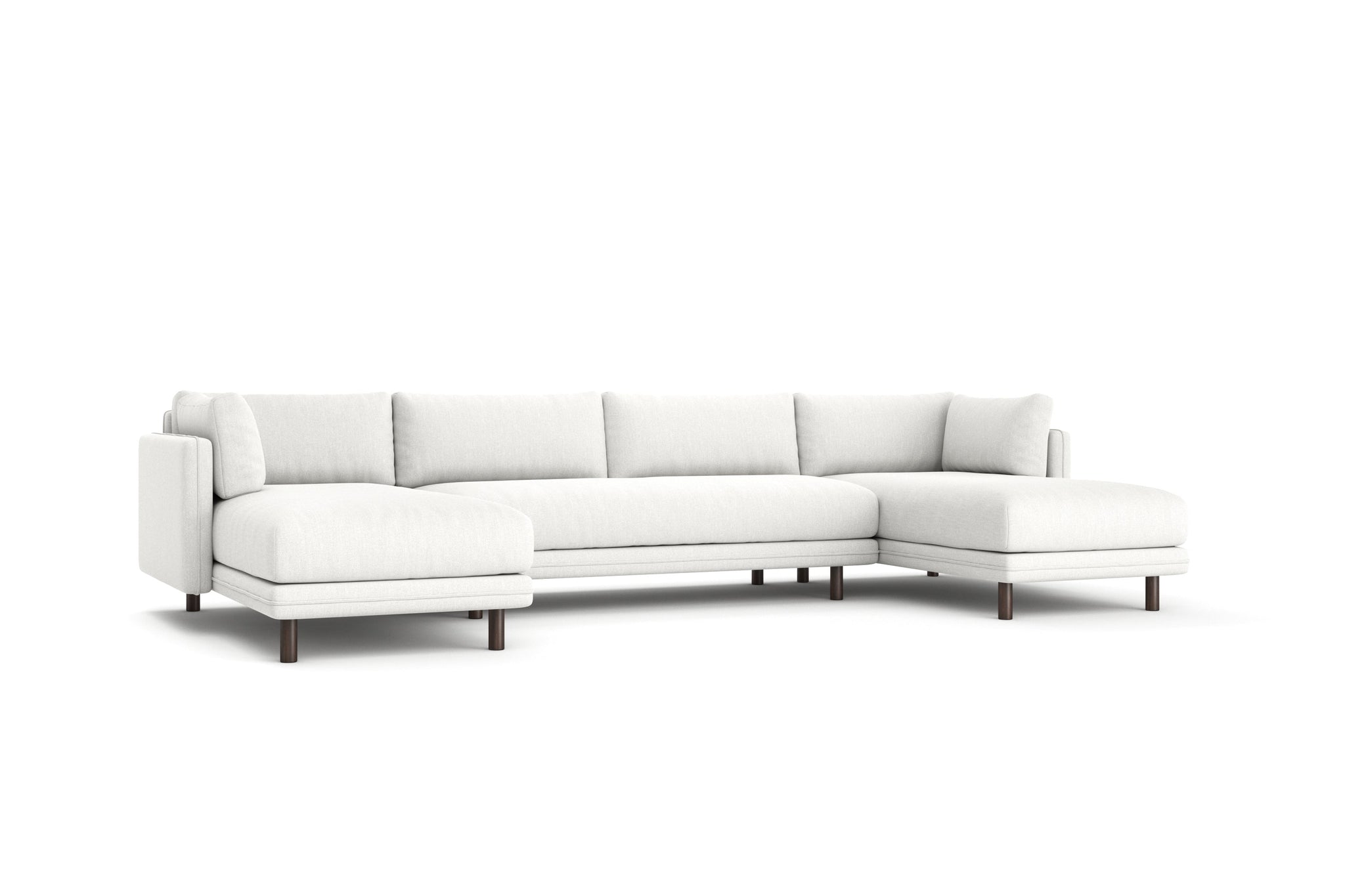 Venice Bench Seat U-Shaped Double Chaise Sectional