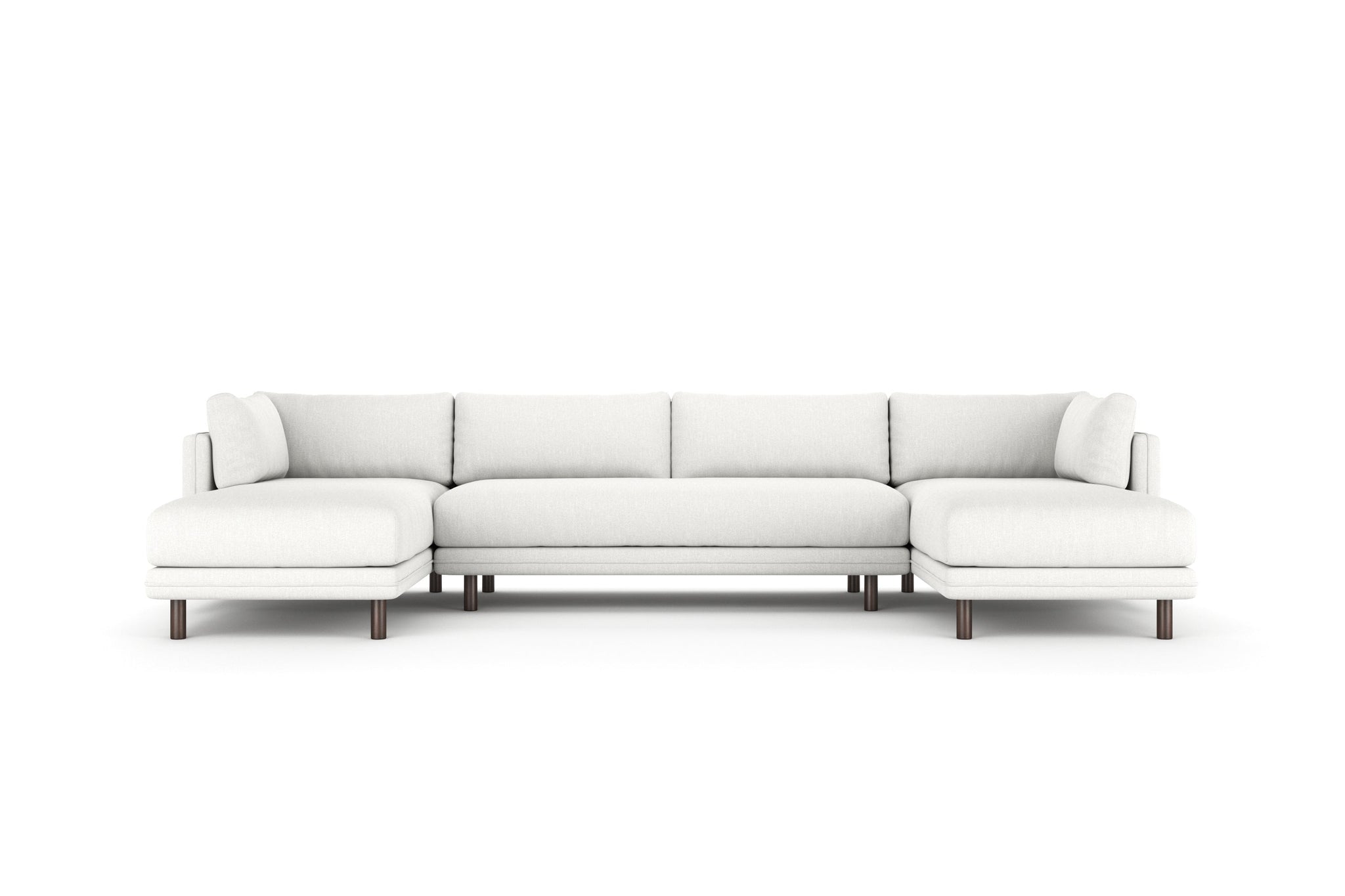 Venice Bench Seat U-Shaped Double Chaise Sectional