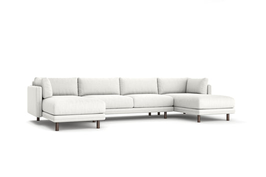 Venice U-Shaped Double Chaise Sectional (72" x 138" x 72",37")